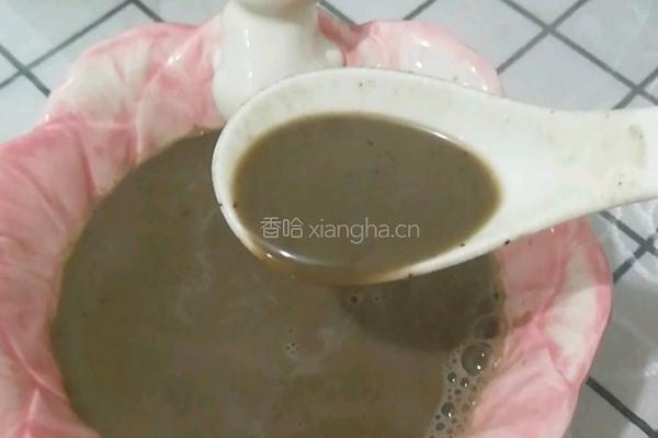 黑芝麻核桃露的做法图解5