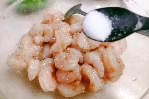 虾仁肉馅大馄饨的做法图解3