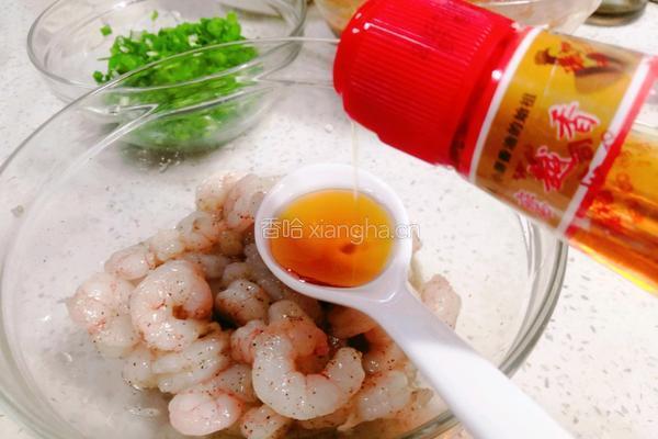 虾仁肉馅大馄饨的做法图解4