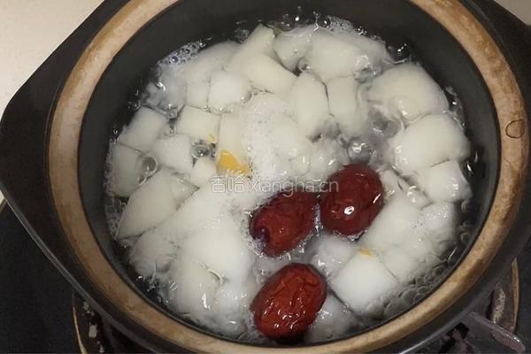 雪梨炖肉的做法图解6