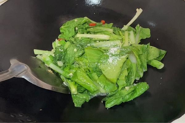 蒜蓉小白菜的做法图解7