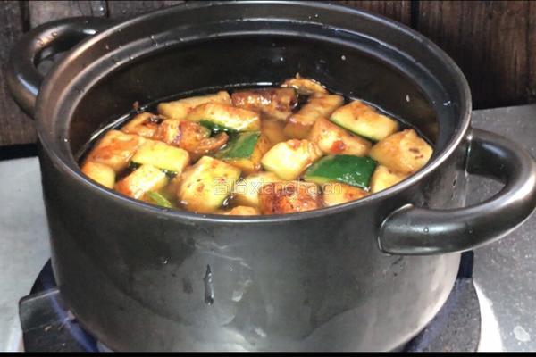 豆腐炖冬瓜的做法图解11