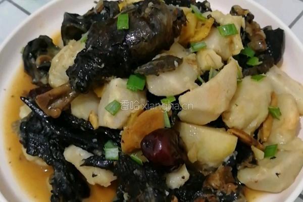 乌鸡香芋的做法图解10