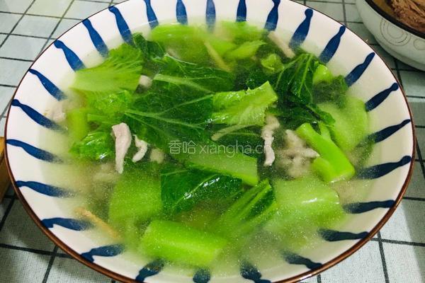 芥菜肉丝汤的做法图解12