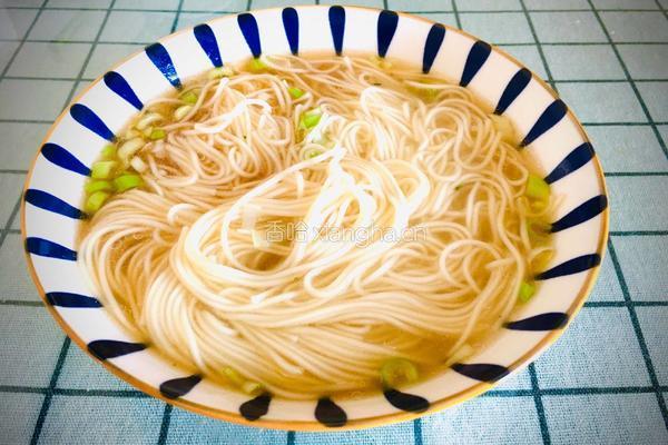 清汤龙须面的做法图解7
