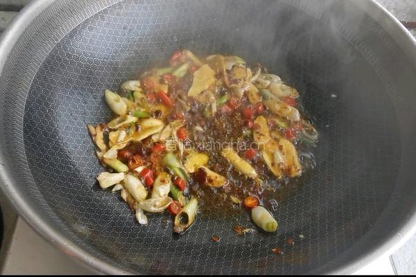 辣炒花蛤的做法图解6