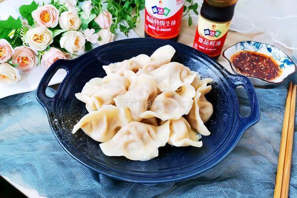 白萝卜猪肉饺子的做法图解13