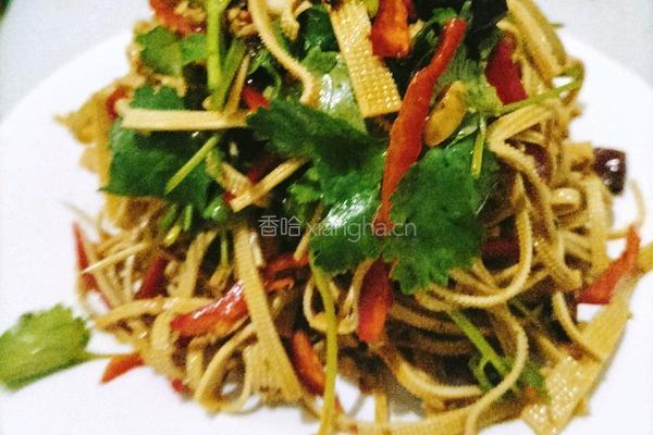 凉拌豆腐丝