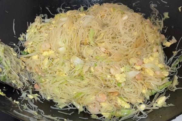 包菜鸡蛋炒粉丝的做法图解15