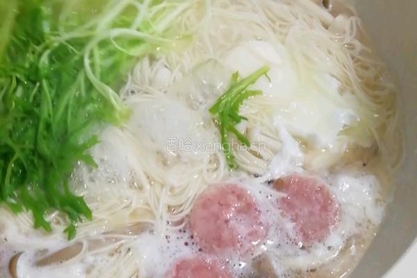 热汤面的做法图解9