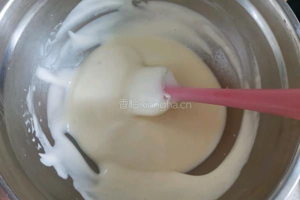 平底锅肉松蛋糕卷的做法图解9