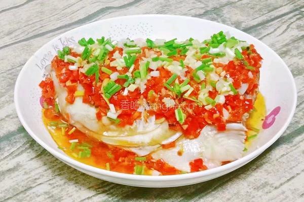 剁椒蒸鱼头的做法图解15