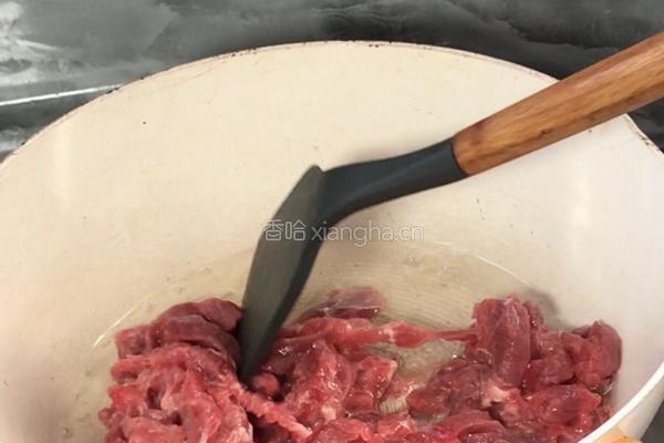 双椒炒牛肉的做法图解7