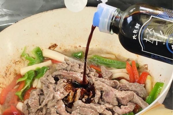 双椒炒牛肉的做法图解11