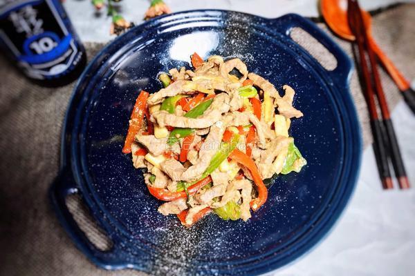 双椒炒牛肉的做法图解14