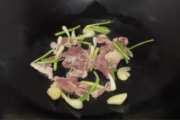 豆芽炒肉丝的做法图解4