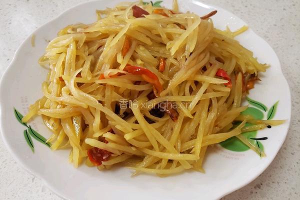 酸辣土豆丝的做法图解4