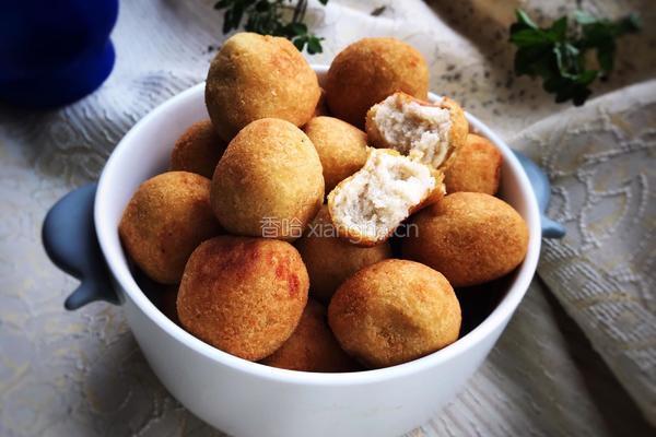 豆渣丸子的做法图解7