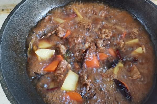 胡萝卜土豆炖羊肉的做法图解12