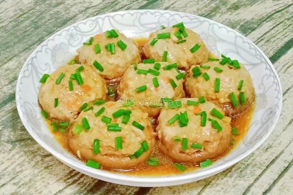 香菇酿肉(炖)的做法图解16