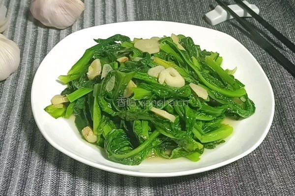 蒜爆莴笋苗的做法图解8