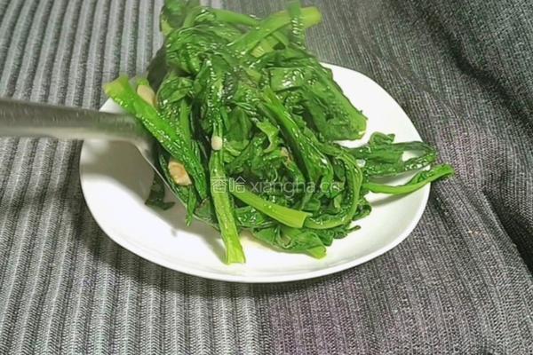 蒜爆莴笋苗的做法图解6