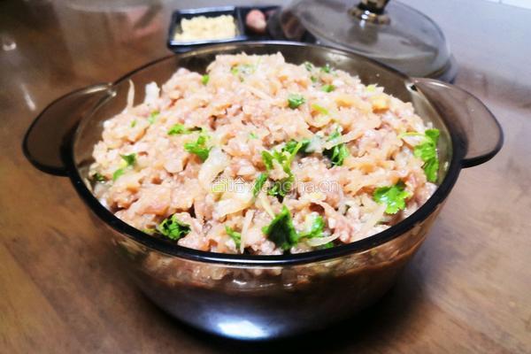 萝卜丝肉馅的做法的做法图解10