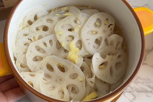 姜末拌莲藕的做法图解10