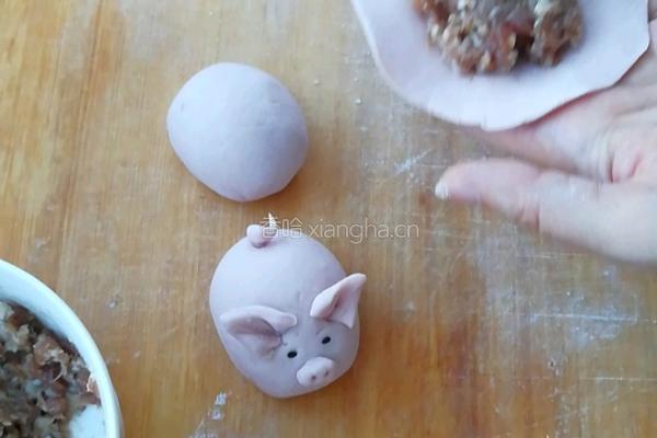 小猪鲜肉包的做法图解4