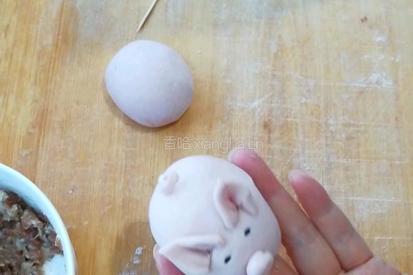 小猪鲜肉包的做法图解11