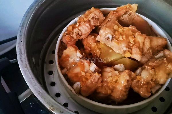 蒜蓉蒸排骨的做法图解10