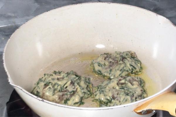 鲜虾韭菜饼的做法图解6