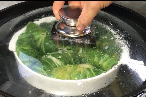 白菜包肉的做法图解9