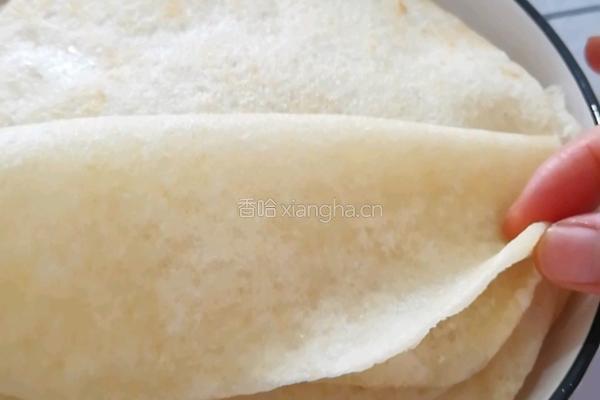 豆渣薄饼的做法图解12