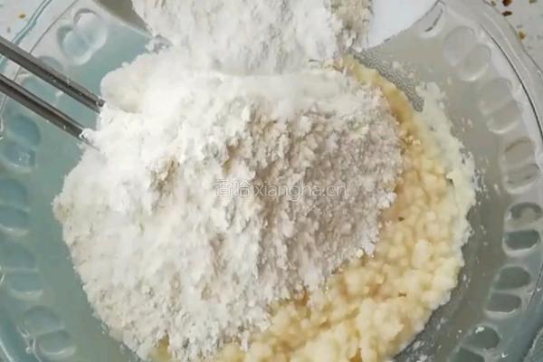 豆渣薄饼的做法图解2