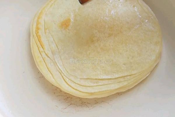豆渣薄饼的做法图解10