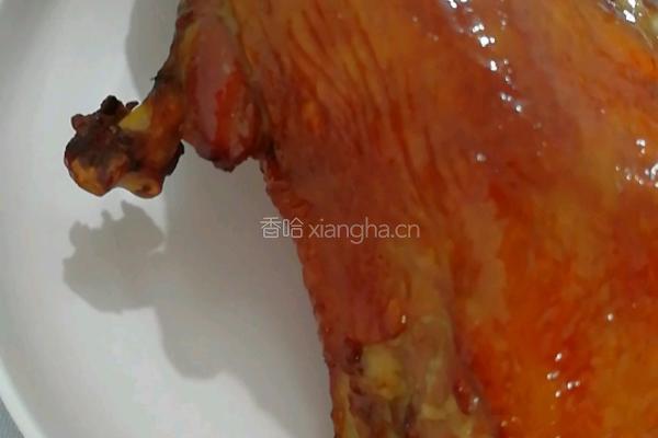 家庭版烤鸭的做法图解7
