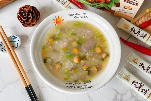 小鲍鱼芋头粥的做法图解17