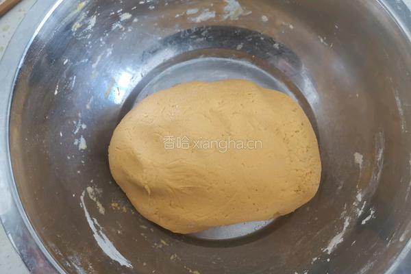 南瓜香蕉芝士饼的做法图解7