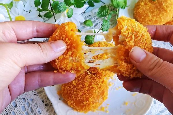 南瓜香蕉芝士饼的做法图解17