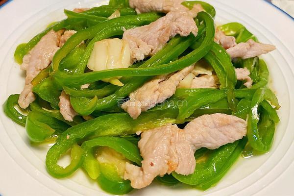 青椒丝炒肉片的做法图解10