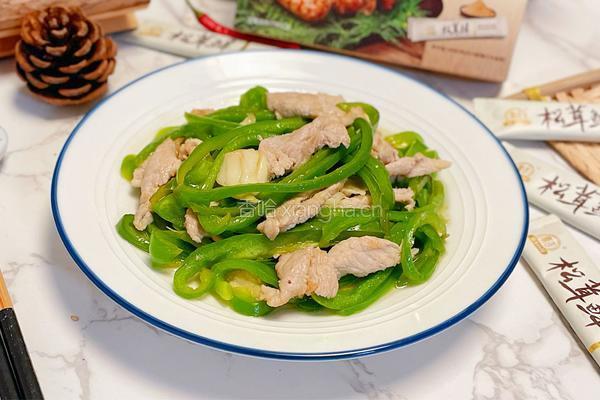 青椒丝炒肉片的做法图解11