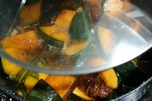 红烧肉炖南瓜的做法图解6