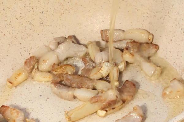 豌豆米炒肉的做法图解8