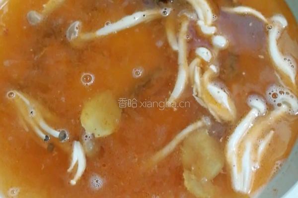 鲜虾热汤面的做法图解6