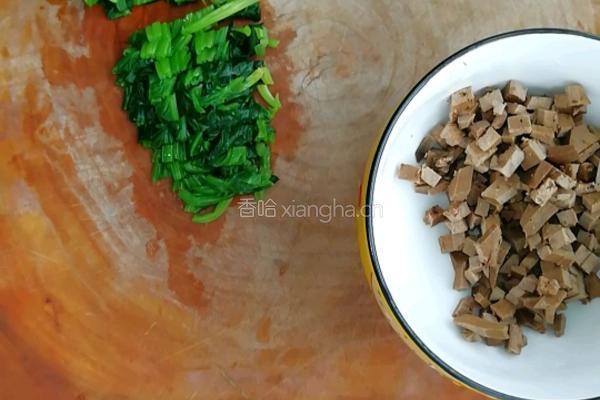 猪肝菠菜粥的做法图解5