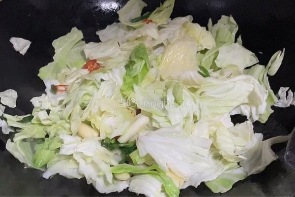 手撕包菜的做法图解6