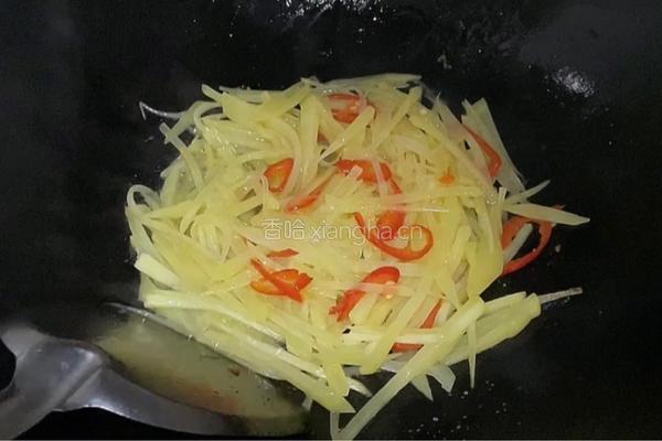酸辣土豆丝的做法图解9