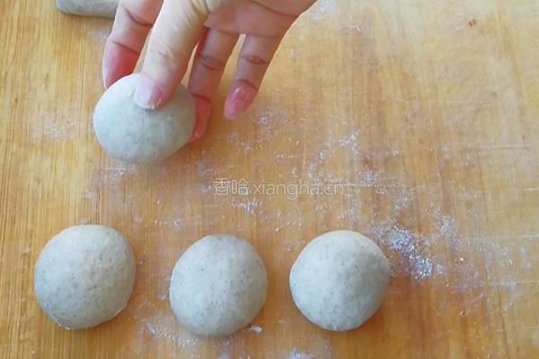 全麦豆沙包的做法图解5