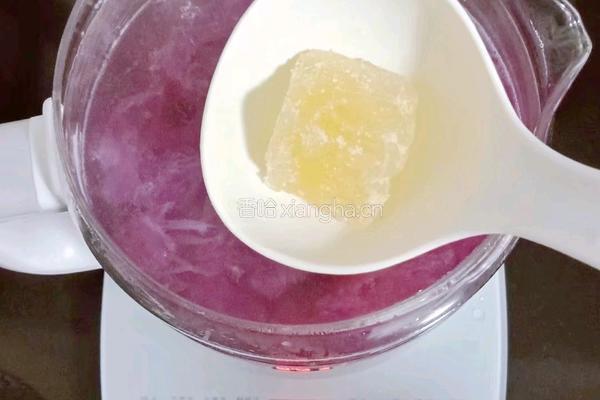 紫薯银耳糖水的做法图解8